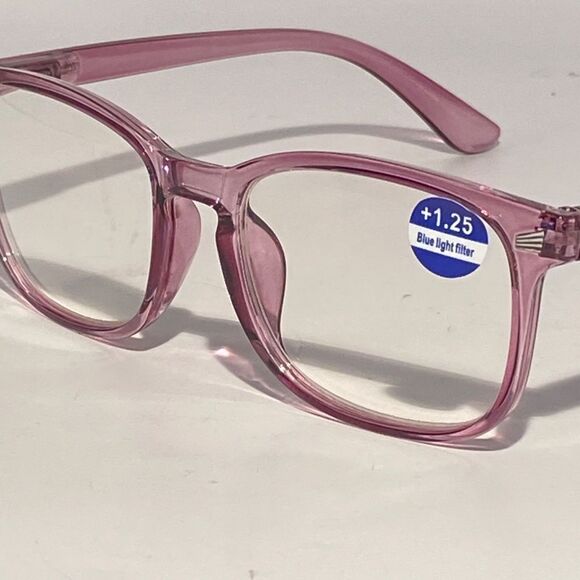 1477 Colette 1.25 Raspberry Reading Glasses Soft Butterfly Readers NWT - Picture 8 of 9